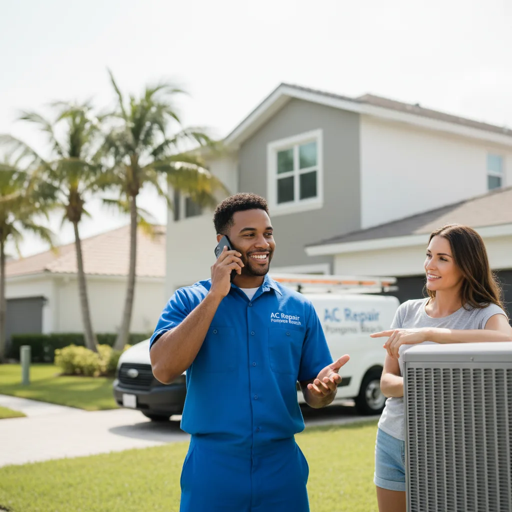 AC Repair Pompano Beach customer support in New Carrollton